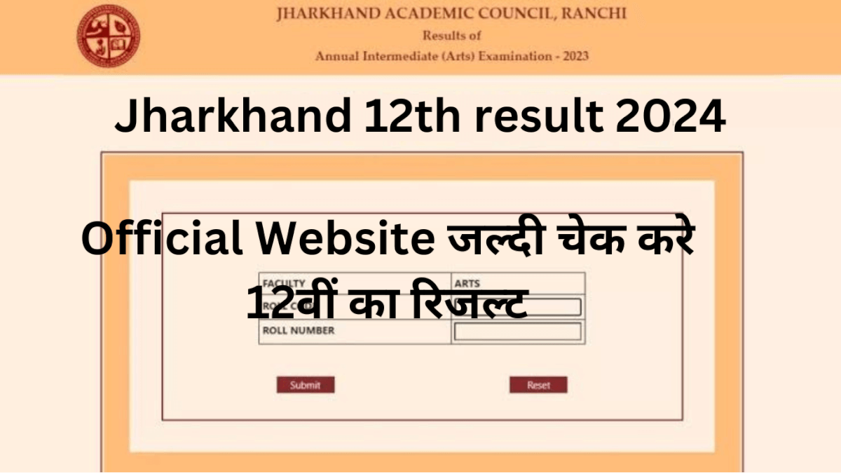 Jharkhand 12th result 2024