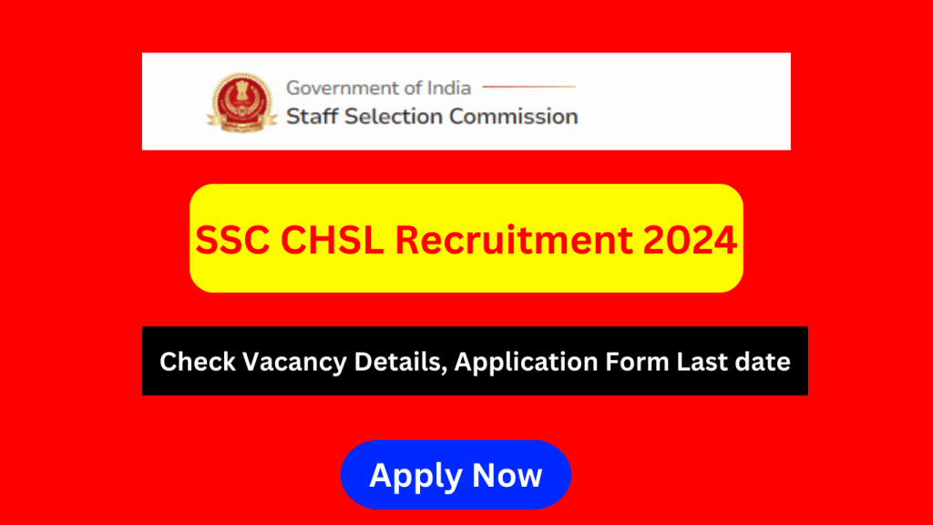 SSC CHSL Recruitment 2024