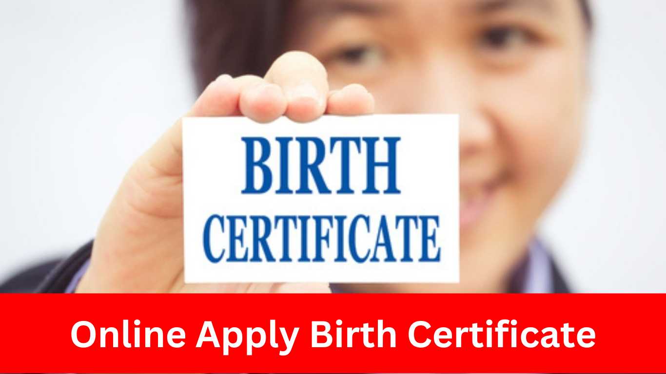 Online Apply Birth Certificate