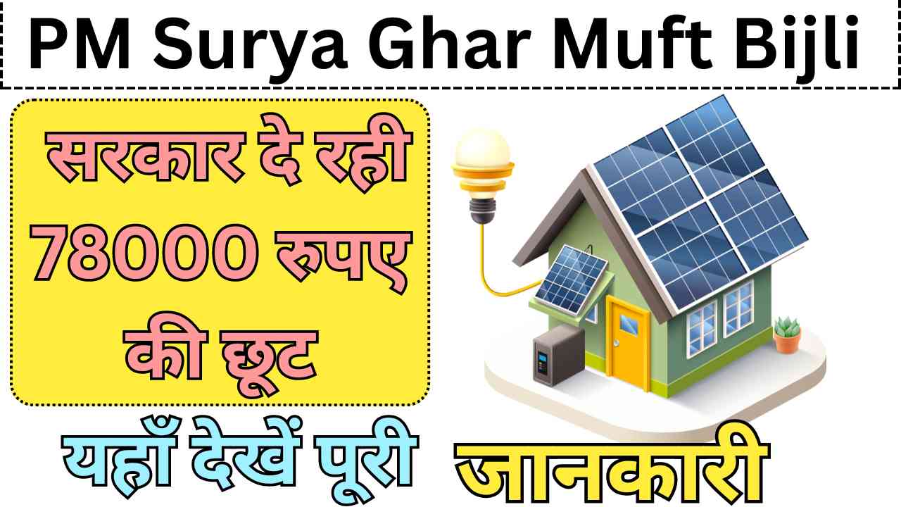 PM Surya Ghar Muft Bijli Yojana